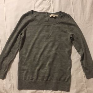 Loft gray sweater